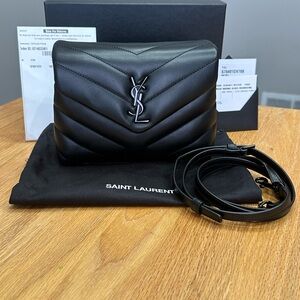 Saint Laurent Black Toy Loulou with Black hardware * Brand New